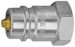 Stopnippel NW13, IG 1/2", L 42 mm, max 250 bar Gegalvaniseerd staal, zonder drukregelaar