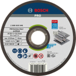 Cutting disc straight AS 60 T INOX BF 125 mm, 22.23 mm Bosch Expert for Inox Rapido