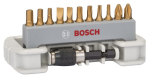 Schrauberbit-Set Max Grip, 11-teilig, PH PZ, T, S, HEX, Schnellwechselhalter Bosch 2.608.522.128