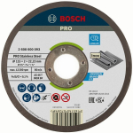 Cutting disc straight AS 46 T INOX BF 115 mm, 22.23 mm, 2 mm Bosch 2.608.600.093 Expert for Inox