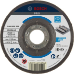 Cranked grinding disc, A 30 T BF 115 mm, 22.23 mm, 6 mm Bosch 2.608.600.218 Expert for Metal