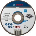 Straight cutting disc AS 46 S BF 125 mm, 22.23 mm, 1.6 mm Bosch 2.608.600.219 Expert for Metal