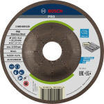 Cranked grinding disc, AS 30 S INOX BF 115 mm, 22.23 mm, 6 mm Bosch 2.608.600.539 Expert for Inox