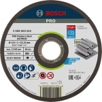 Cutting disc straight AS 60 T INOX BF 115 mm, 22.23 mm Bosch Expert for Inox Rapido