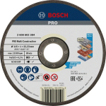 Straight cutting disc ACS 60 V BF 115 mm, 22.23 mm, 1.0 Bosch Rapido Multi Construction