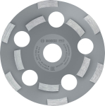 Diamond cup wheel 50 g/mm, 125x22.23x4.5 mm Bosch 2.608.602.553 Expert for Abrasive