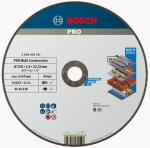 Straight cutting disc ACS 46 V BF 230 mm, 22.23 mm, 1.9 Bosch Rapido Multi Construction