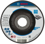 Cutting disc cranked A 30 S BF 115 mm, 22.23 mm, 2.5 mm Bosch 2.608.603.159 Standard for Metal