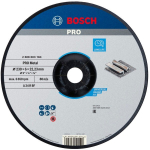 Cranked grinding disc, A 24 P BF 230 mm, 22.23 mm, 6 mm Bosch 2.608.603.184 Standard for Metal