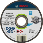 Straight cutting disc A 60 W INOX BF 115 mm, 22.23 mm, 0.8 Bosch 2.608.603.486 Best for Inox Rapido