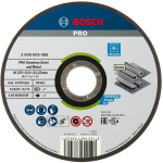 Straight cutting disc A 60 W INOX BF 125 mm, 22.23 mm, 0.8 Bosch 2.608.603.488 Best for Inox Rapido