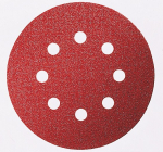 Sanding sheet, set of 6 8 holes, 125 mm, 60, 120, 240 Bosch 2.608.605.112 Expert for Wood