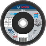 Flap disc X571 180 mm, 60, angled, glass fibre disc Bosch 2.608.606.738 Best for Metal