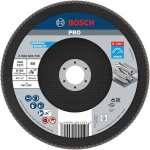 Flap disc X571 180 mm, 80, angled, glass fibre disc Bosch 2.608.606.739 Best for Metal