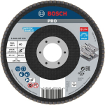 Fächerschleifscheibe X571 125 mm, 40, gerade, Glasgewebeteller Bosch 2.608.607.326 Best for Metal