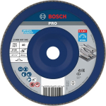 Flap disc X571 180 mm, 40, straight, plastic disc Bosch 2.608.607.342 Best for Metal