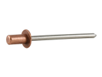 Sealing blind rivets, copper/A2 FK 3.2x6.5 mm, clamping range 0.5-2.0 VVG, CERTO