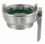 Tanker coupling type MK DN50 IG 2", crown ring & lever stainless steel