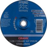 Roughing disc E 230-7 CERAMIC SGP SteelOX Pferd