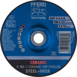 Roughing disc E 180-7 CERAMIC SGP SteelOX Pferd