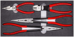 Automotive pliers set 4-piece in foam insert Knipex 00 20 01 V16