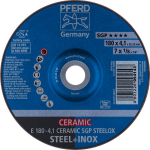 Roughing disc E 180-4.1 CERAMIC SGP SteelOX Pferd