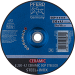 Roughing disc E 230-4.1 CERAMIC SGP SteelOX Pferd