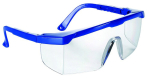 Schutzbrille mit Antikratz-Beschichtung Scheibe Polycarbonat, Bügel verstellbar Univet 511.03.01.00, blau