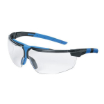 Schutzbrille I-3 supravision AR schwarz/blau, superentspiegelte Scheiben Uvex 9190.838