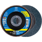 Conical flap disc PFC 115 Z 60 Z-BOX Pferd Polifan