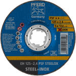 Cutting disc EH 125-2.4 PSF SteelOX/X-LOCK Pferd