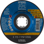 Roughing disc E 115-7 PSF Steel/X-LOCK Pferd