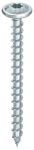 Wood construction screw disc head T30 6.0x80 mm fully threaded galvanised blue HECO-TOPIX-plus small package