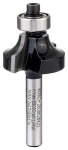 Quarter round cutter 1/4" R1 6.3 mm D 25.4 mm, L 13.2 mm, G 54 mm Bosch 2.608.628.421