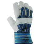 Handschuhe, Kälteschutz Gr.10 Rindvolleder grau/blau Uvex top grade 6000