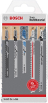 Jigsaw blade set 15-piece multi-material Bosch 2.607.011.438