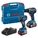 Cordless impact wrench GDR 18V-200 + GSR 18V-55 Bosch 0.601.9J2.108