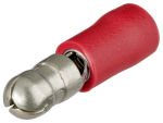 Rundstecker isoliert Ø 4 mm, rot, 0,5-1 mm², 100 Stück Knipex 97 99 150