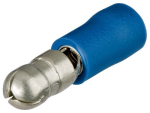 Rundstecker isoliert Ø 5 mm, blau, 1,5-2,5 mm², 100 Stück Knipex 97 99 151