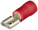 Geïsoleerde bladcontactdozen 2,8 mm, rood, 0,5-1 mm², 100 stuks Knipex 97 99 001