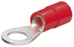 Geïsoleerde kabelschoen/ring mal Ø 4 mm, rood, 0,5-1 mm², 200 stuks Knipex 97 99 171