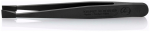 Plastic tweezers ESD, black Knipex 92 09 05 ESD