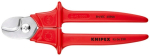 Cable shears VDE 230 polished head Knipex 95 06