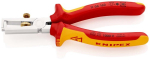 Draadstripper met openingsveer VDE 160 verchroomd, MK-handgreep Knipex 11 06