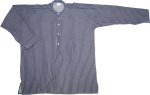 Locksmith flannel shirt blue and white Mining