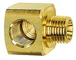 L screw-in distributor brass