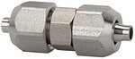 Straight connector L Stainless steel 1.4404