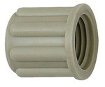 Knurled nut M Polypropylene PP