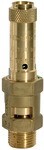 Safety valve High performance off. AG 1/2", pressure bar max 200°C, brass