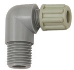 Angle screw-in fitting AG for hose Polyamide